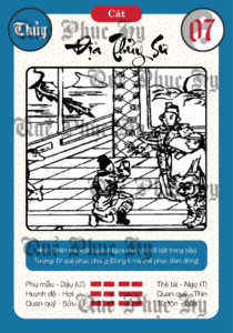 Quẻ Phục Hy Số 7 - Địa Thủy Sư