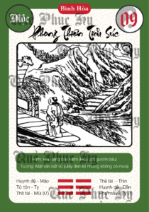 Quẻ Phục Hy Số 9 - Phong Thiên Tiểu Súc