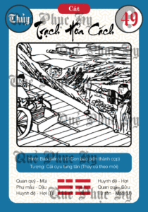 Quẻ Phục Hy số 49 Trạch Hỏa Cách