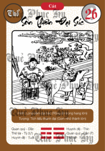 Quẻ Phục Hy Kinh Dịch Sơn Thiên Đại Súc