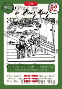 Quẻ Phục Hy Số 32 Lôi Phong Hằng