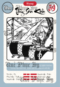 Quẻ Phục Hy Số 39 Thủy Sơn Kiển